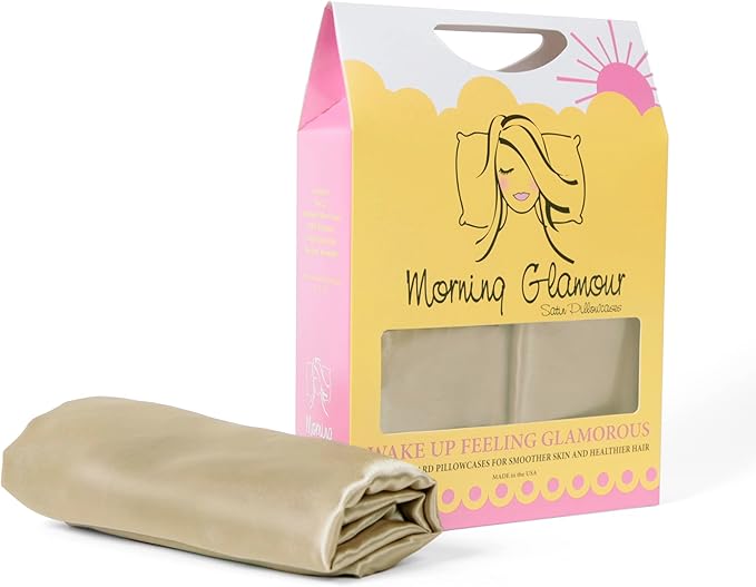 Morning Glamour Satin Pillowcase
