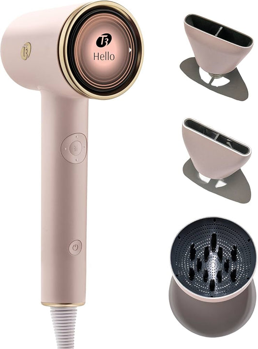 T3 AIRE IQ Intelligent Hair Dryer Blush
