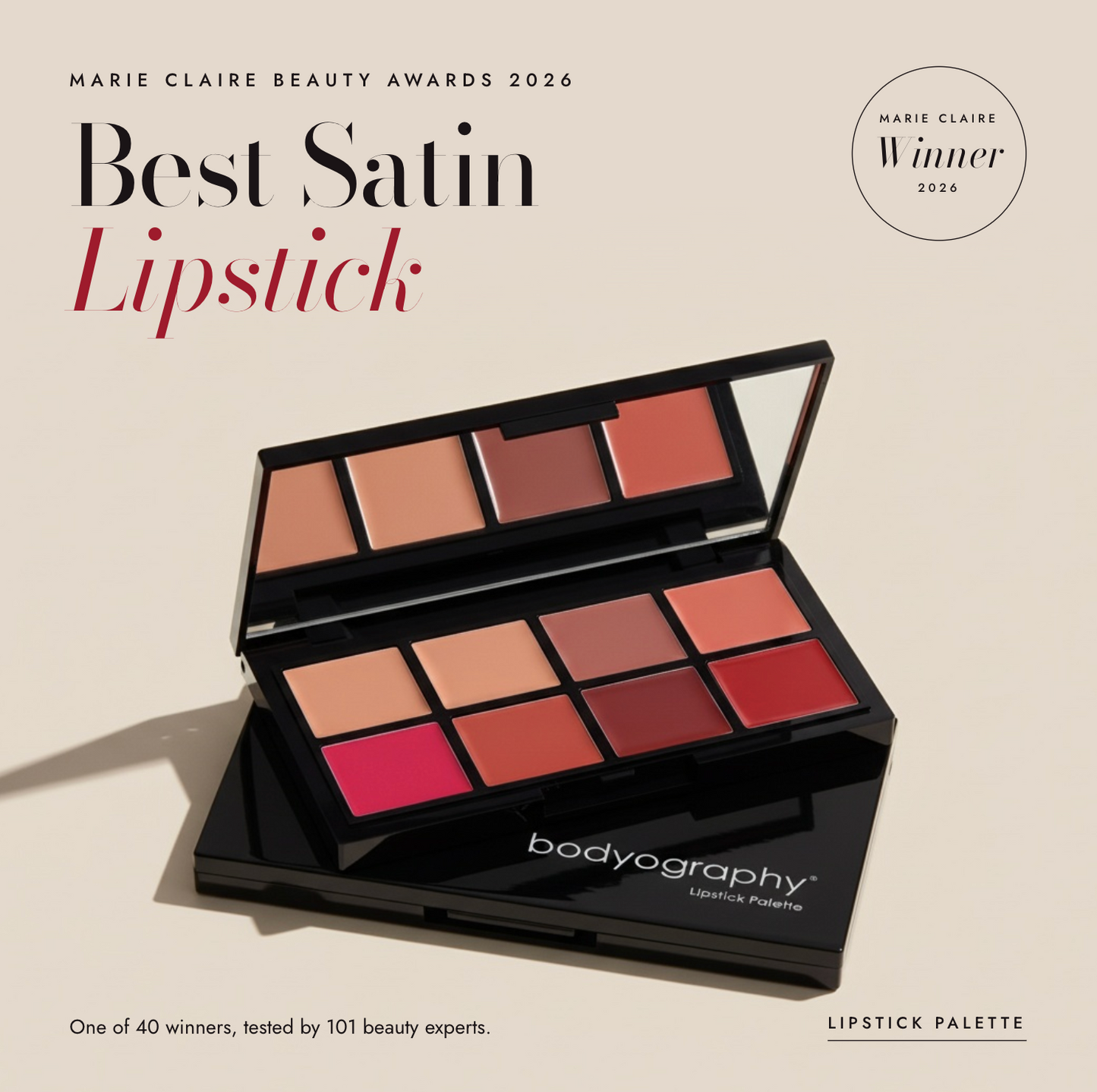 Bodyography Lipstick Palette
