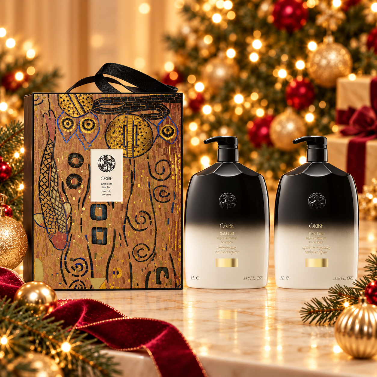 Oribe Gold Lust Liter Duo Holiday Kit