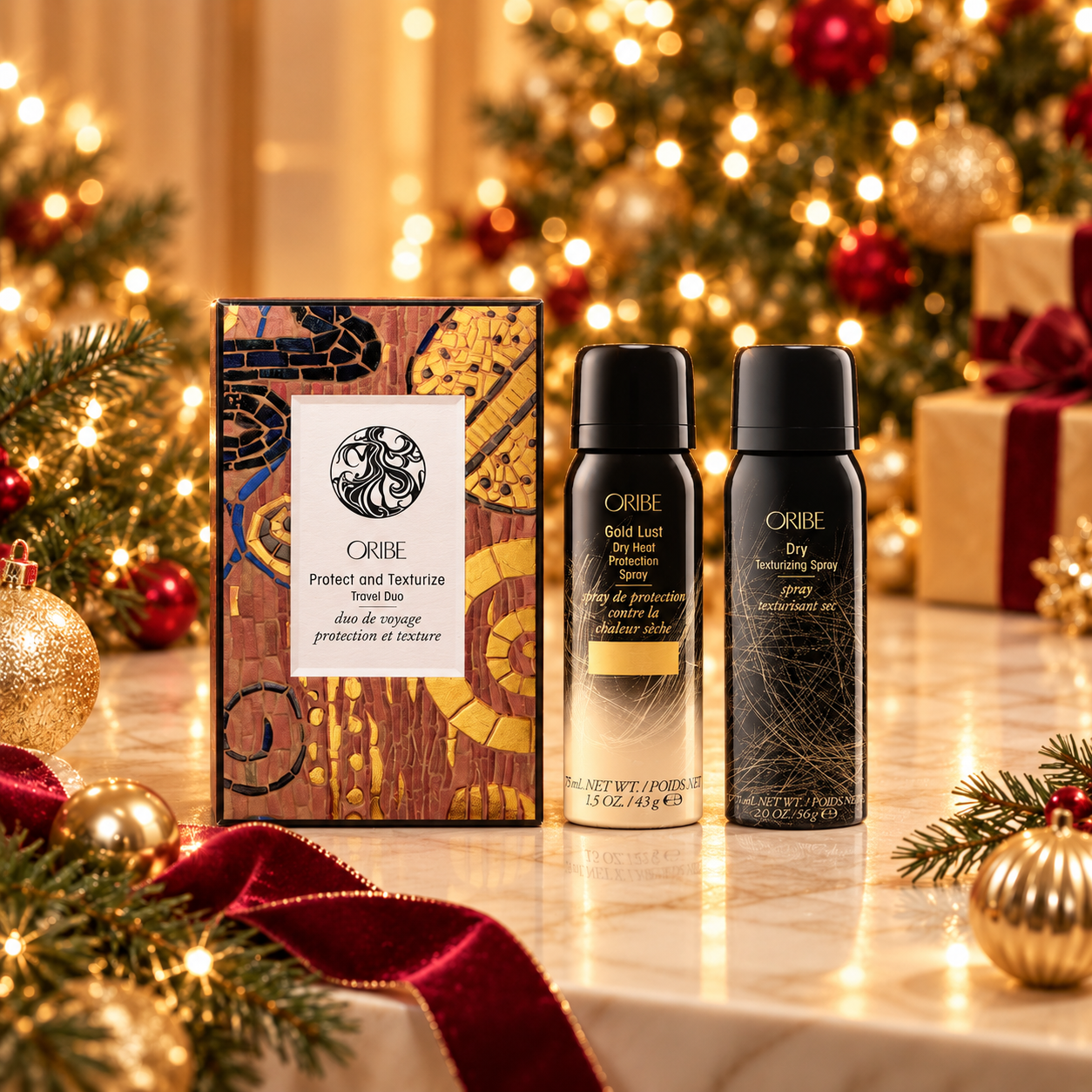 Oribe Protect and Texturize Travel Duo Holiday Kit